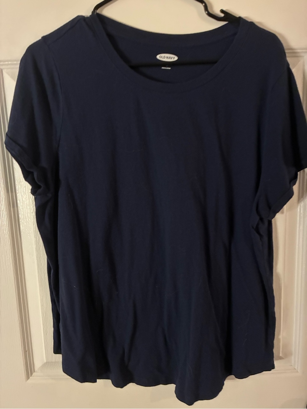 Old Navy EveryWear Navy Blue Classic Crew Neck Tee Shirt XL